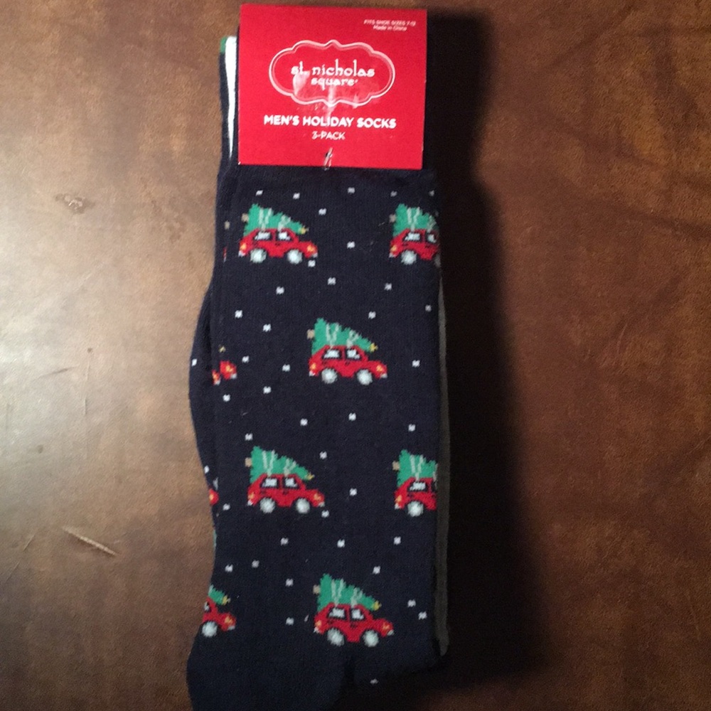 Christmas socks 3 pack!